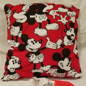 NWT Vintage 90s Disney Mickey Mouse Decorative Throw Pillow - See Video